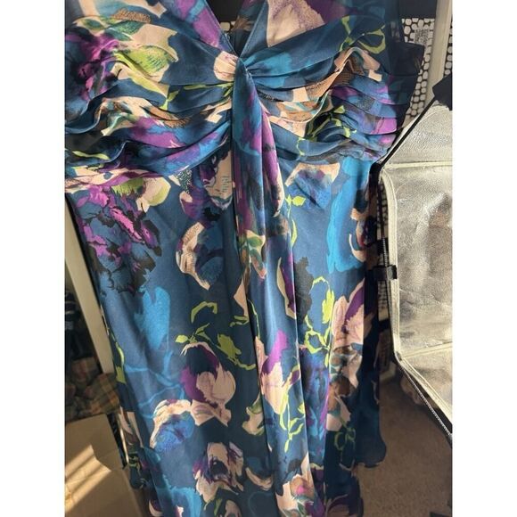 Fairy Donna Ricco Dress 12 Floral Spring Empire Waist Romantic Feminine Chic - Picture 9 of 10